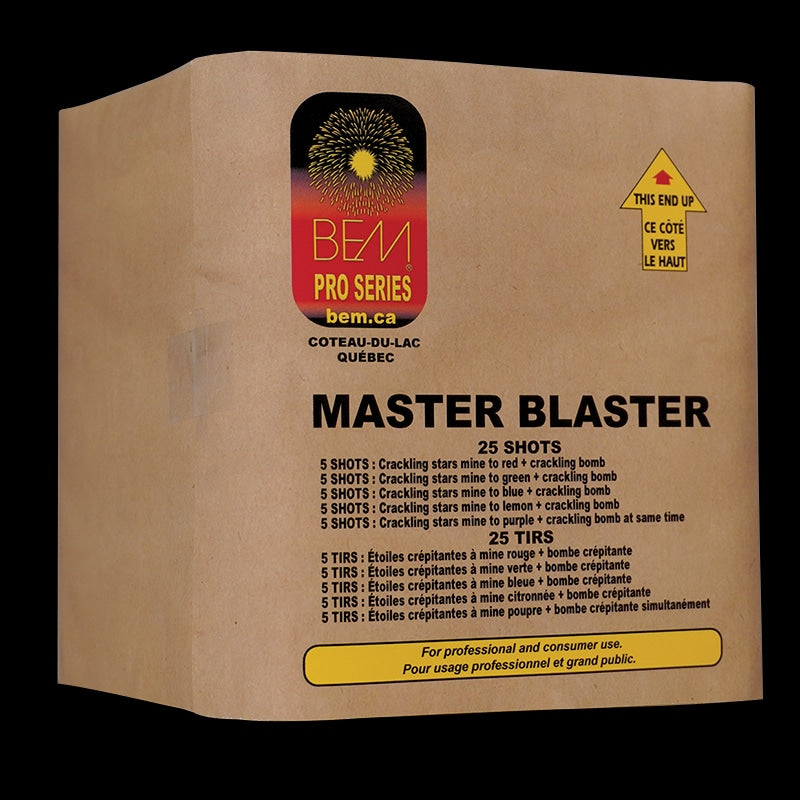 FIREWORKS - MASTER BLASTER (25 SHOTS)