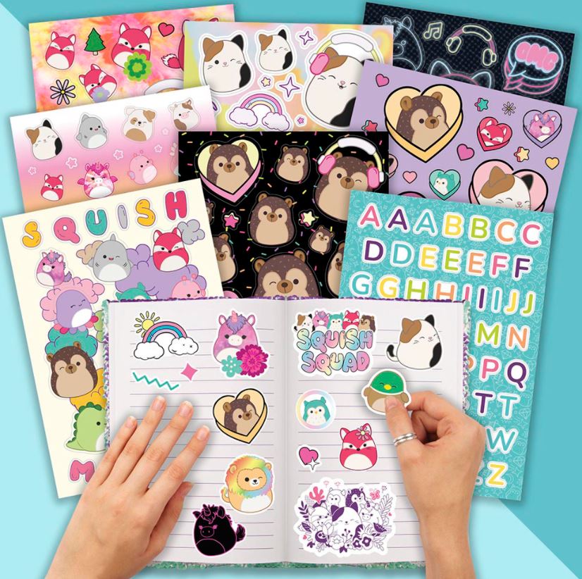 FASHION ANGELS - SQUISHMALLOWS - ALBUM 1000+ AUTOCOLLANTS