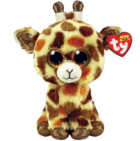 TY BEANIE BOOS PLUSH TOY - STILTS THE GIRAFFE SMALL 6"