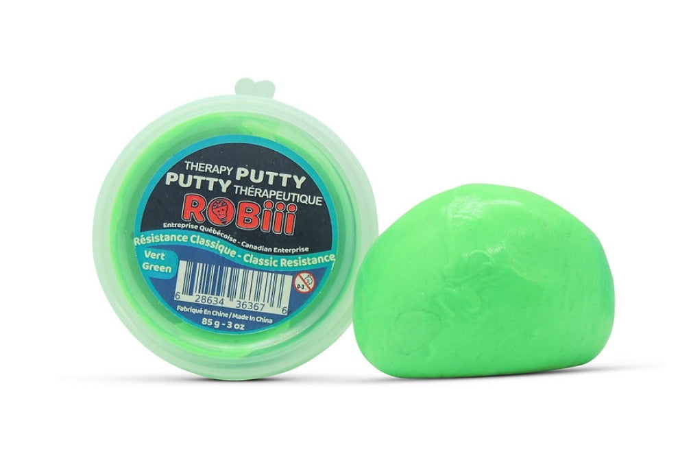 THERAPEUTIC PUTTY GREEN 85G (MEDIUM RESISTANCE) (CLASSIC)