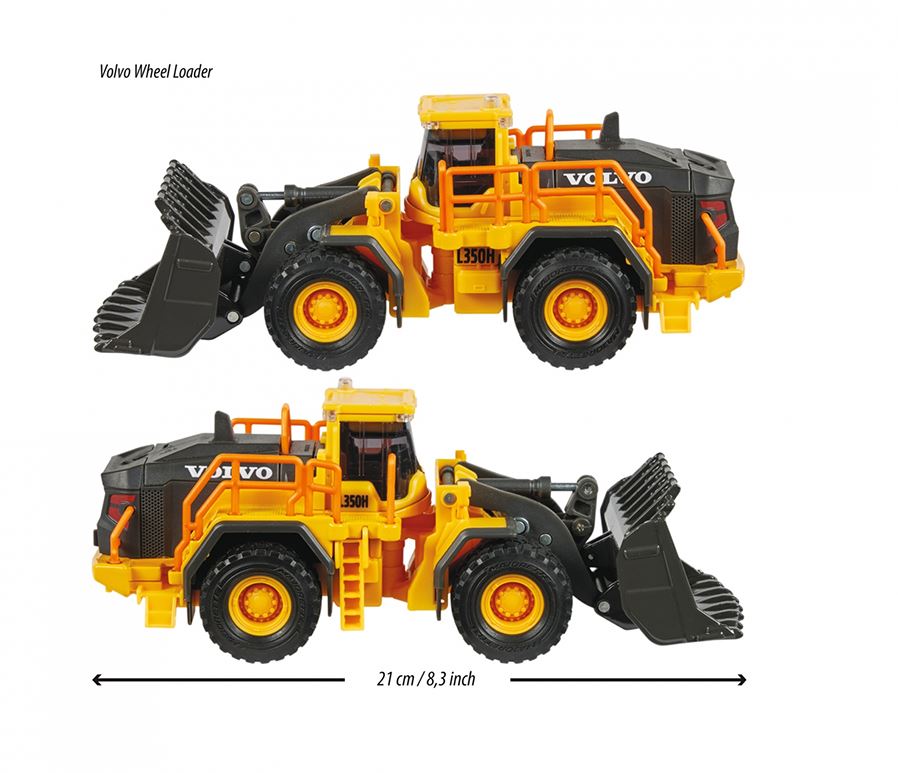 MAJORETTE - VOLVO LOADER SOUNDS AND LIGHTS