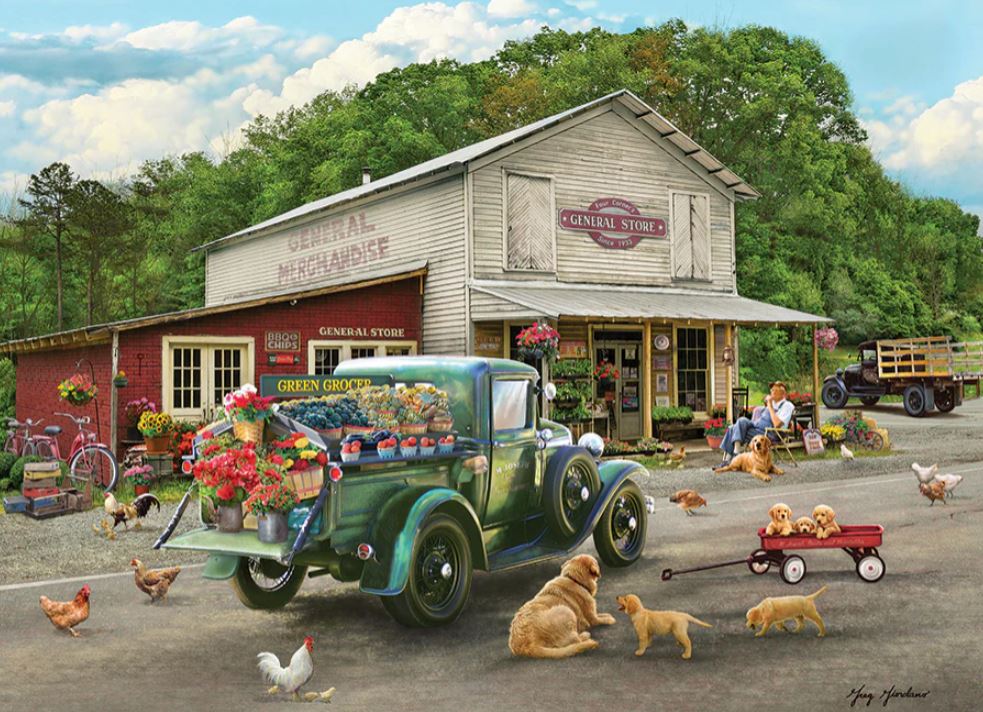 COBBLE HILL JIGSAW PUZZLE 1000 PIECES - GENERAL STORE #40001