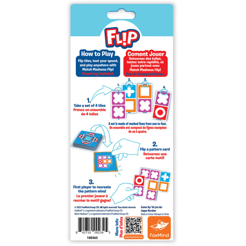 JEU MATCH MADNESS FLIP (VOYAGE)