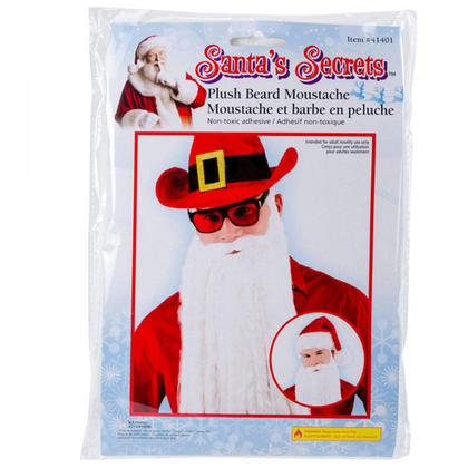 MOUSTACHE ET BARBE DU PERE NOEL