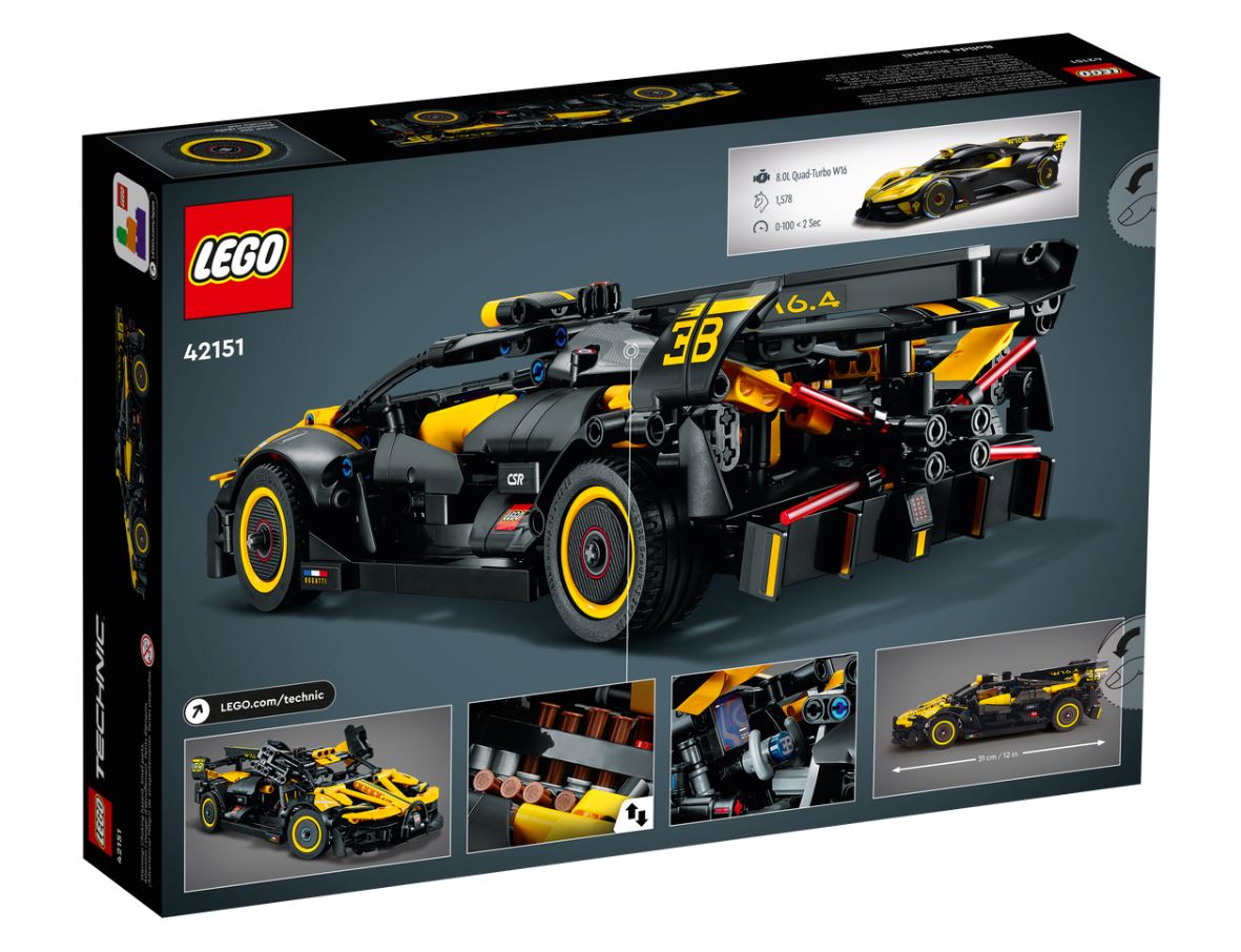 LEGO TECHNIC - BOLIDE BUGATTI #42151