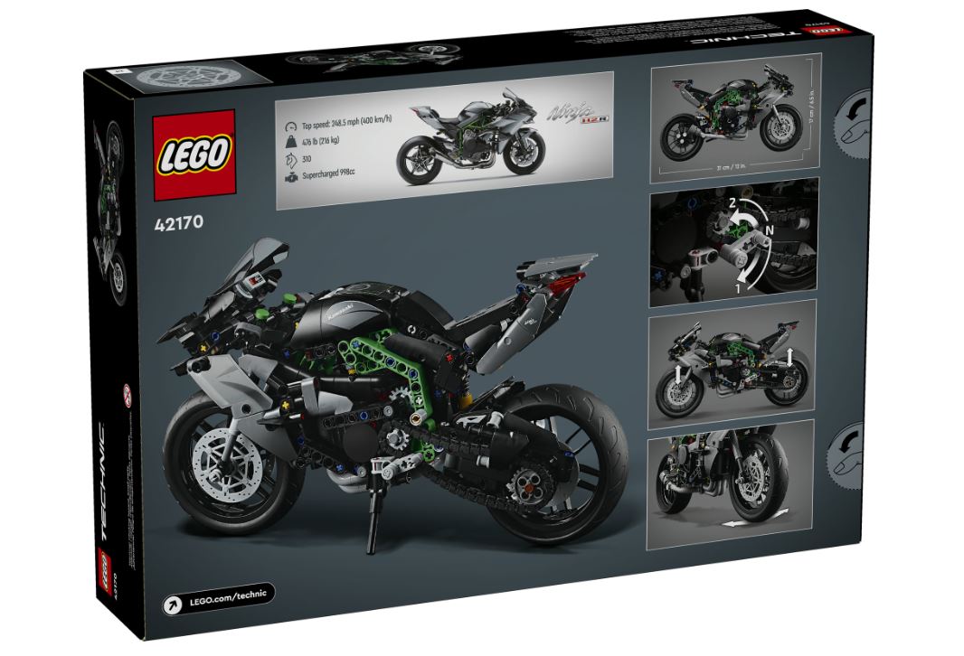 LEGO TECHNIC - LA MOTO KAWASAKI NINJA H2R #42170