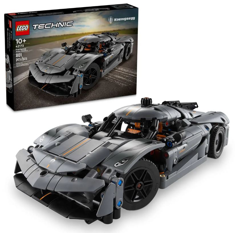 LEGO TECHNIC - L'HYPERVOITURE KOENIGSEGG JESKO ABSOLUT GRISE #42173