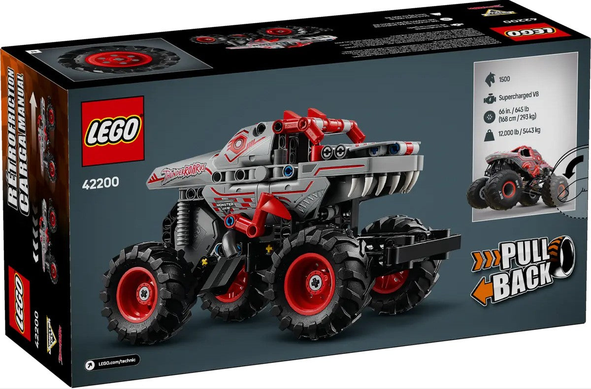 LEGO TECHNIC - MONSTER JAM THUNDERROARUS PULL-BACK #42200