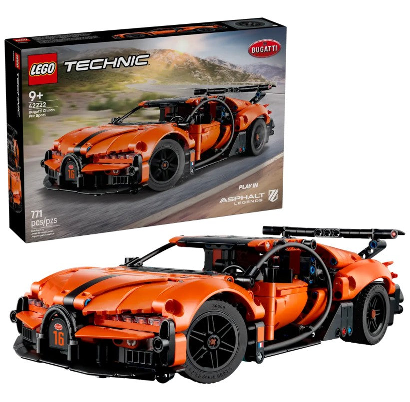 LEGO TECHNIC - L'HYPERVOITURE DE BUGATTI CHIRON PUR SPORT #42222