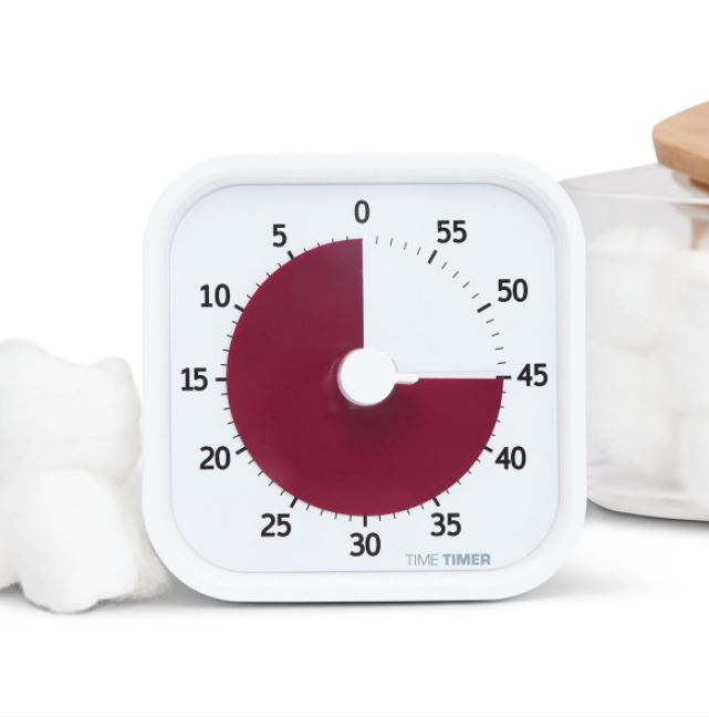 TIME TIMER MOD (HOME EDITION) - 60-MINUTE - COTTON WHITE