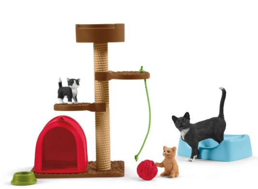 SCHLEICH - ADORABLE CAT PLAYGROUND #42501