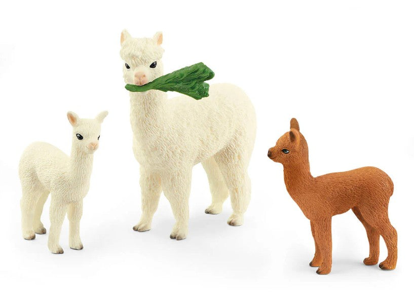 SCHLEICH - ALPACA FAMILY #42544 *CHICOUTIMI EXCLUSIVE*