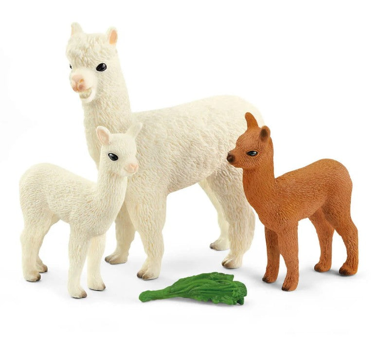 SCHLEICH - ALPACA FAMILY #42544 *CHICOUTIMI EXCLUSIVE*