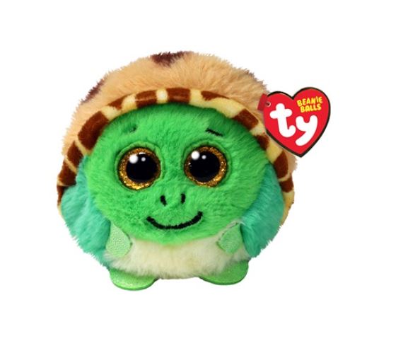 PELUCHE TY BEANIE BALLS - CRUISER LA TORTUE PUFFIES 4"
