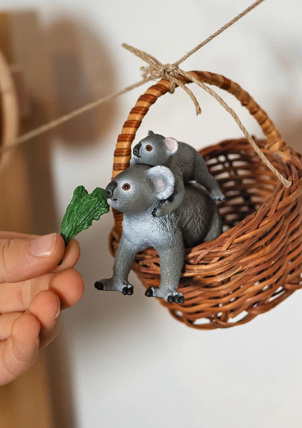 SCHLEICH - MAMAN ET BÉBÉ KOALA #42566