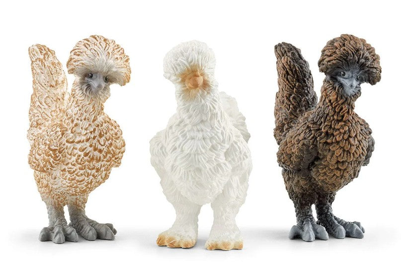 SCHLEICH - HENS TRIO #42574 *CHICOUTIMI EXCLUSIVE*