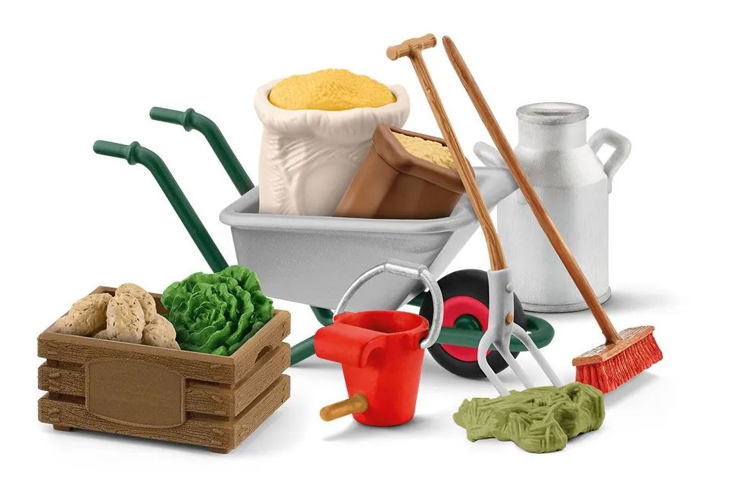 SCHLEICH - GROOMING ACCESSOIRES FOR STABLES #42610