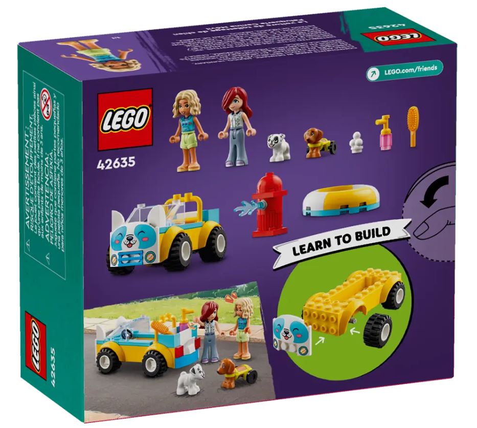 LEGO FRIENDS - LA VOITURE DE TOILETTAGE DE CHIEN #42635