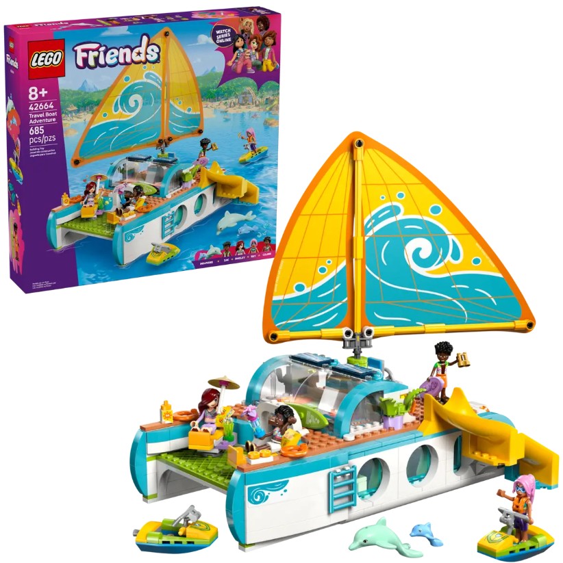LEGO FRIENDS - ADVENTURE ON THE BOAT #42664