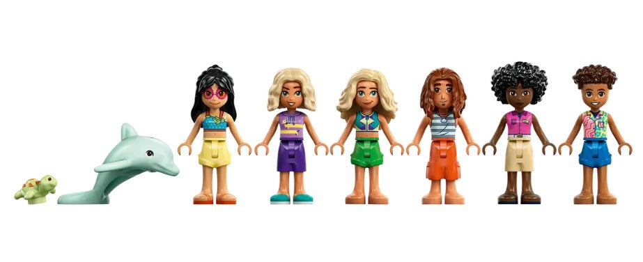 LEGO FRIENDS - LES VACANCES EN FAMILLE AU BORD DE LA MER #42673