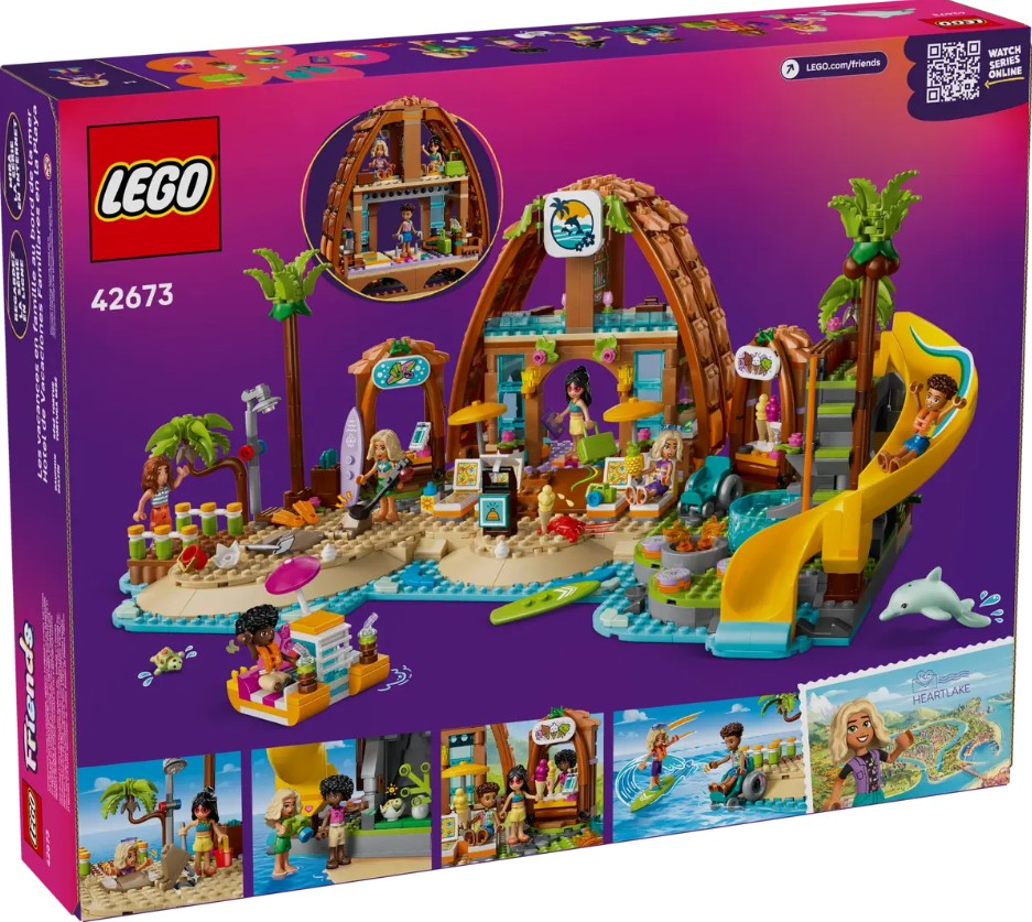 LEGO FRIENDS - LES VACANCES EN FAMILLE AU BORD DE LA MER #42673