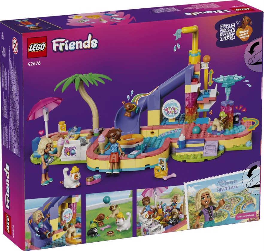 LEGO FRIENDS - LA JOURNÉE AMUSANTE AU PARC AQUATIQUE #42676
