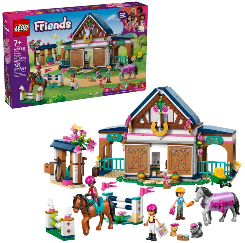 LEGO FRIENDS - THE PADDOCK AND PONY ACADEMY #42688