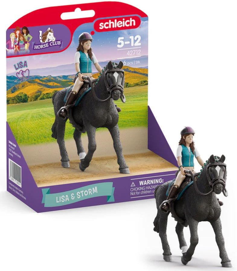 SCHLEICH - HORSE CLUB LISA & STORM #42712 *EXCLUSIVE TO CHICOUTIMI*