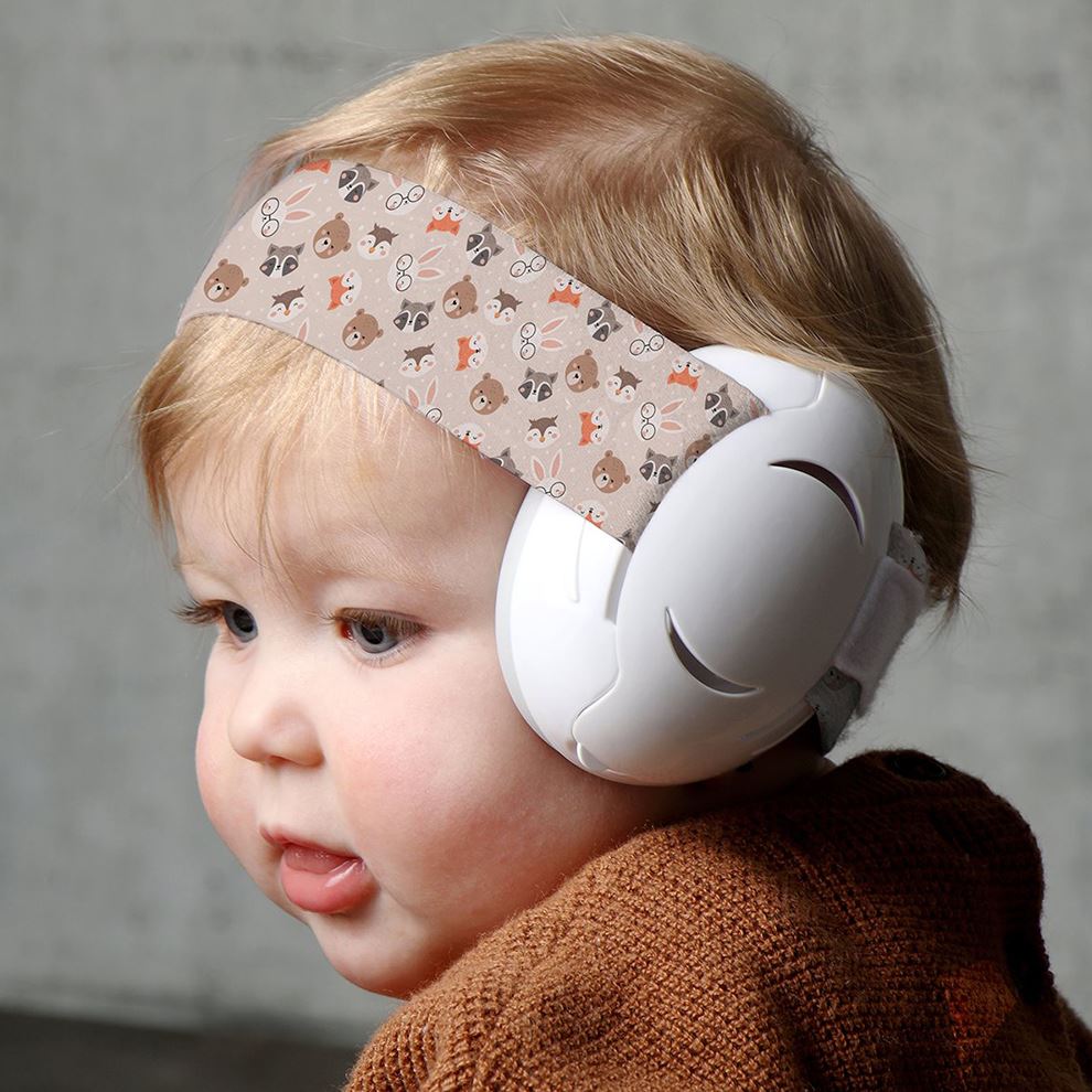 FDMT Baby Noise-Cancelling Earmuffs - Forest Friends