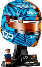 LEGO FORMULA 1 - LE CASQUE MCLAREN MASTERCARD F1 TEAM D'OSCAR PIASTRI #43017