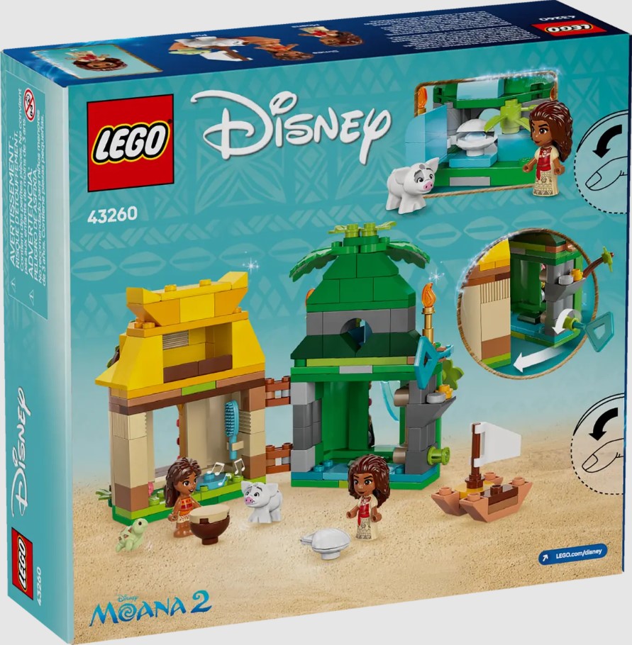 LEGO DISNEY - MOANA'S ISLAND ADVENTURE #43260