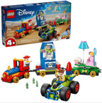LEGO DISNEY PIXAR - LE TRAIN EN FÊTE ET VOITURE RC TOY STORY #43264