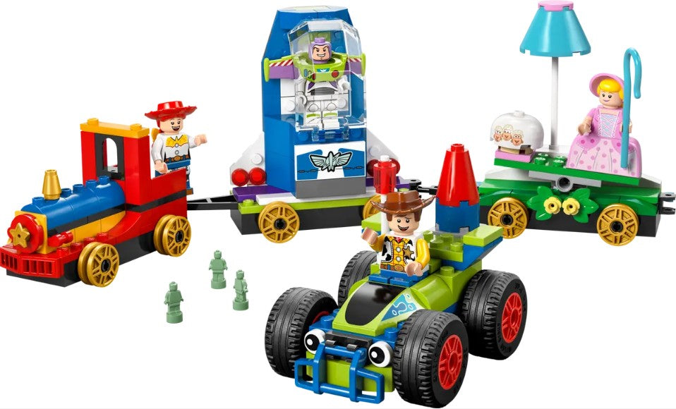 LEGO DISNEY PIXAR - LE TRAIN EN FÊTE ET VOITURE RC TOY STORY #43264