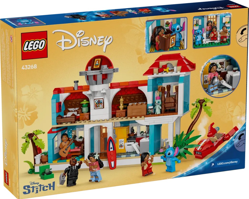 LEGO DISNEY - LA MAISON SUR LA PLAGE DE LILO ET STITCH #43268