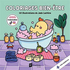 COLORIAGES ZEN ET MIGNONS (COSY COLO) - COLORIAGES BIEN-ÊTRE - JADE LACHINE (LIVRE DE COLORIAGE)