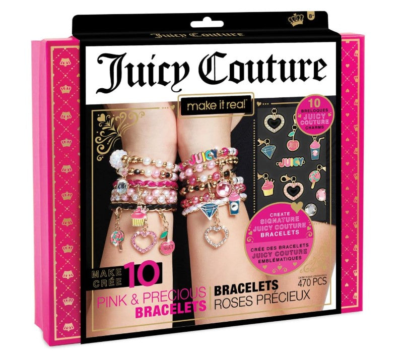 JUICY COUTURE - PINK AND PRECIOUS BRACELETS