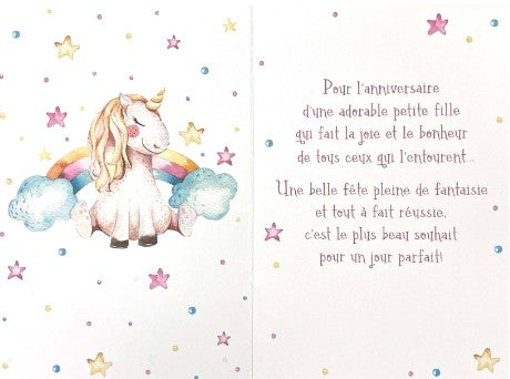 BIRTHDAY CARD - HAPPY BIRTHDAY DEAR PETITE - FROM ROSEDALE