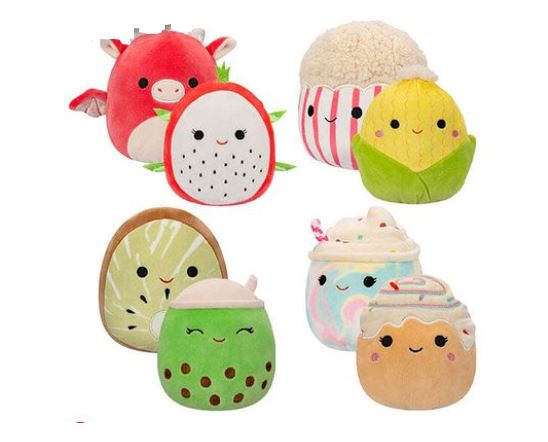 SQUISHMALLOWS FLIP-A-MALLOW PLUSH - 12" FOOD ASST