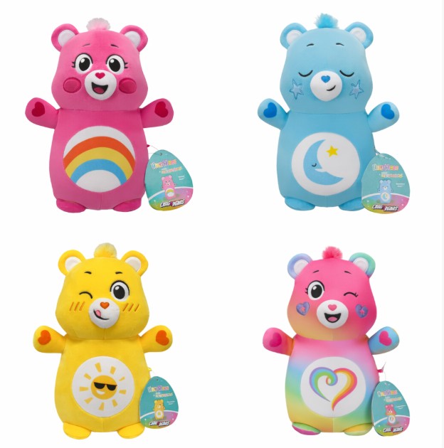 PELUCHE SQUISHMALLOWS - BISOUNOURS HUGMEES 10" (CALINOURS) ASST