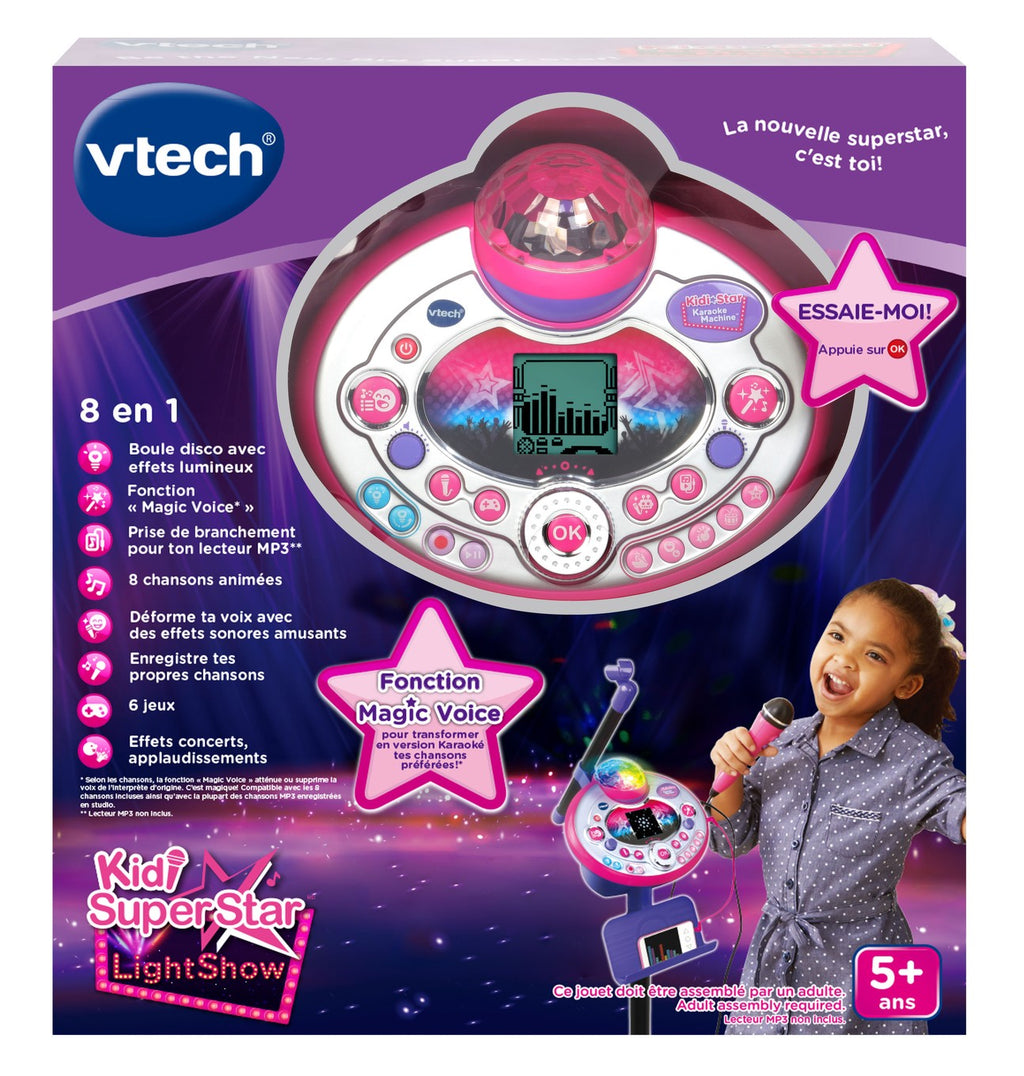 VTECH - KIDI SUPERSTAR LIGHTSHOW ROSE/VIOLET