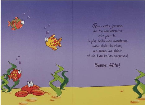 BIRTHDAY CARD -IT'S GREAT IT'S YOUR PARTY! - FROM ROSEDALE