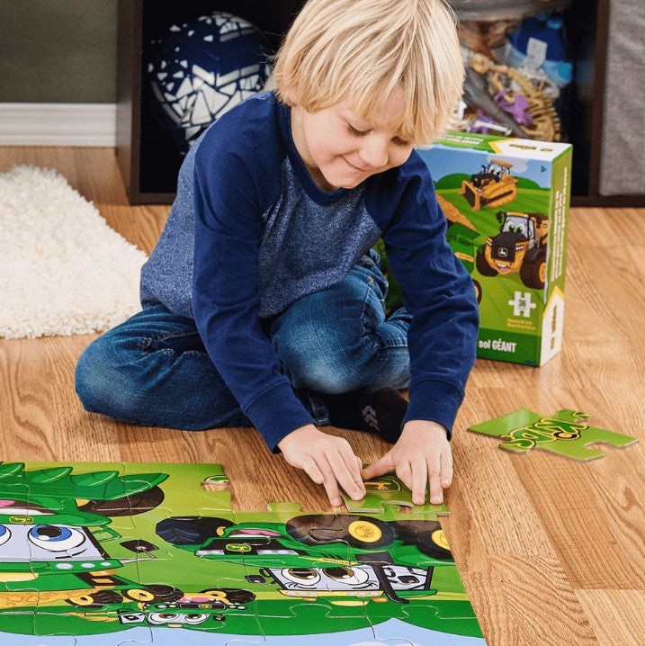 KIDS CASSE-TÊTE 36 PIÈCES DE PLANCHER - JOHN DEERE #47281