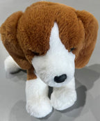 PELUCHE - EARNIE CHIEN BEAGLE DOUX 11" LONG (28 CM)