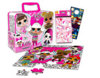 SPINMASTER JIGSAW PUZZLE LUNCH BOX 48 PIECES - LOL DOLLS #49013