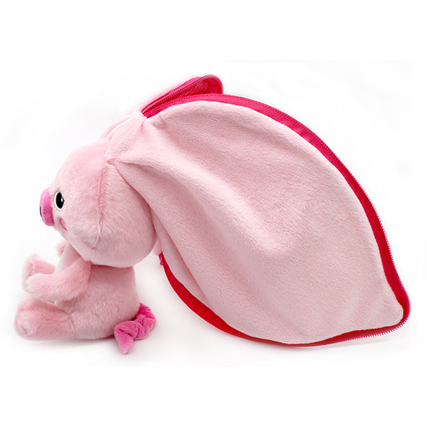 FLIPETZ PLUSH - RADISH THE PIG - 2-IN-1 RADISH