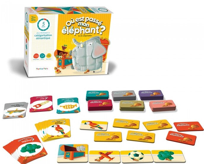 WORD GAME WHERE HAS MY ELEPHANT GONE