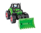 TRACTEUR SCOOP - DIE-CAST À FRICTION (ASSORTIS)