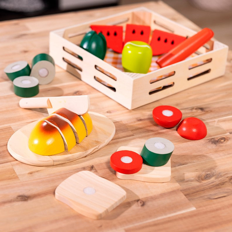 MELISSA AND DOUG - ALIMENTS À COUPER EN BOIS
