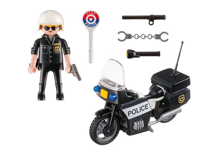 PLAYMOBIL CITY ACTION - POLICE CARRY CASE #5648