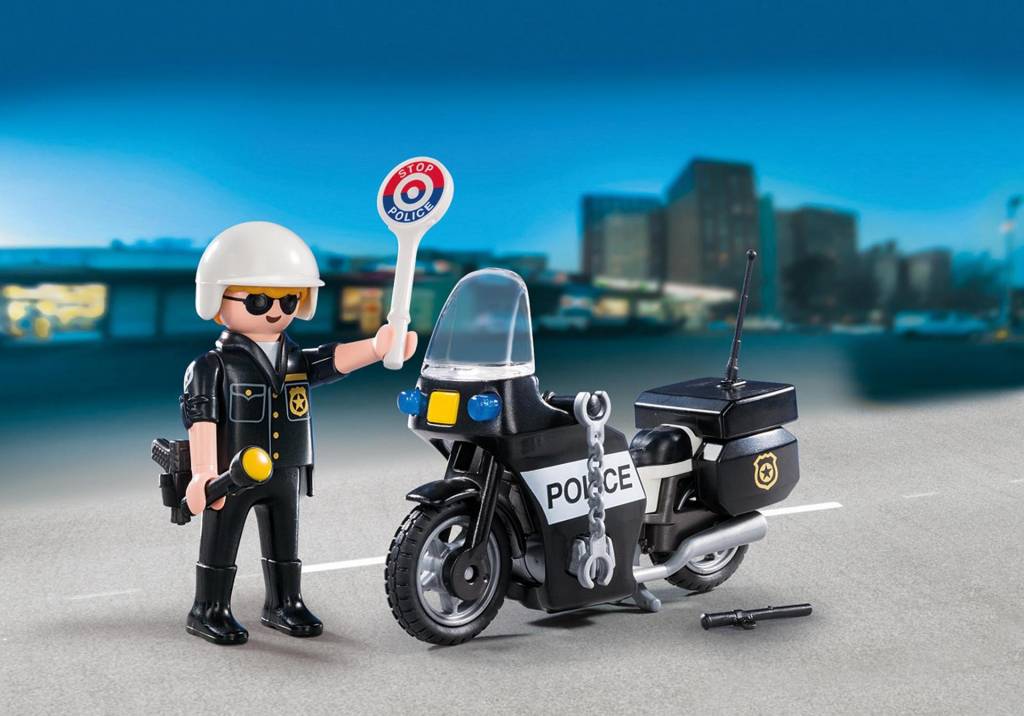 PLAYMOBIL CITY ACTION - POLICE CARRY CASE #5648